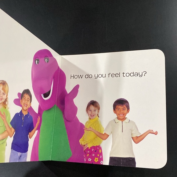 Barney: Happy, Mad, Silly, Sad - Scholastic Board Book - Picture 6 of 8